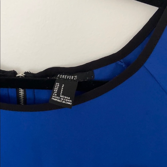 Forever 21 Blue Blouse - Picture 4 of 4